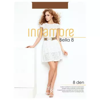 Колготки женские иннаморе белла 8 ден карамелло р.4