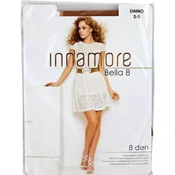 Колготки женские иннаморе белла 8 ден карамелло р.5