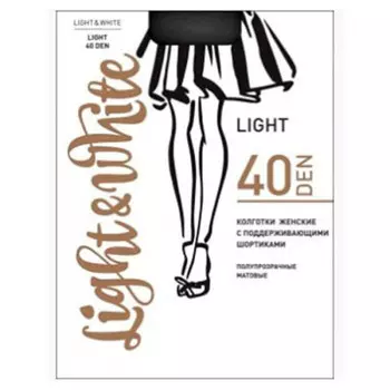 Колготки женские Light&amp;White лайт 40 дайно р.4