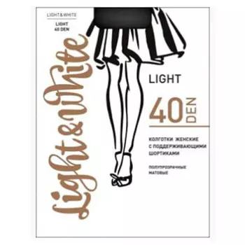 Колготки женские Light&amp;White лайт 40 дайно р.5