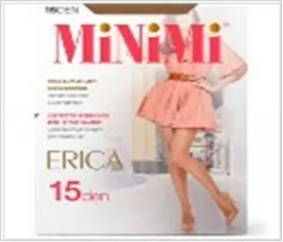 Колготки женские миними эрика 15 ден карамель р.3