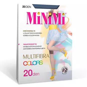 Колготки женские миними мультифибра калорс 20 ден джинс р.4 18-4034