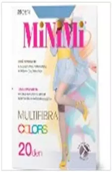 Колготки женские миними мультифибра калорс 20 ден фумо серый р.3