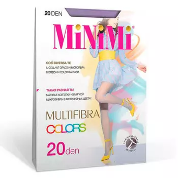 Колготки женские миними мультифибра калорс 20 ден лила лиловый р.4 17-3615