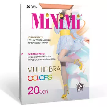 Колготки женские миними мультифибра калорс 20 ден песка светло-персиковый р.2 15-1520