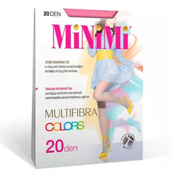 Колготки женские миними мультифибра калорс 20 ден роса антико розовый р.2 17-2520