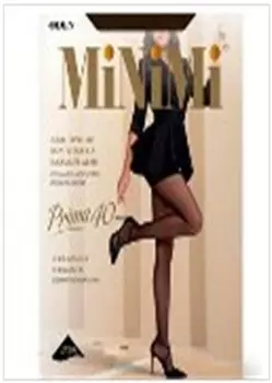 Колготки женские миними прима 40 ден шортики неро р.3