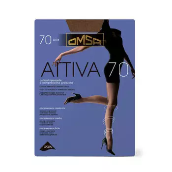 Колготки женские омса аттива 70 ден сиерра р.5