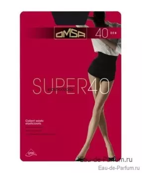 Колготки женские омса супер 40 ден неро р.2