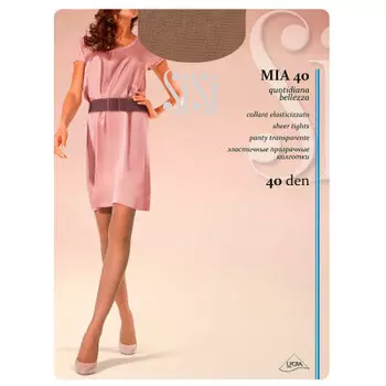 Колготки женские Sisi Mia 40 Den миель р.2