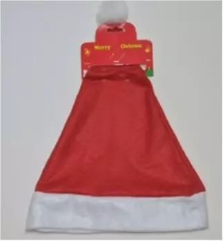 Колпак новогодний Европа 28*38см Красный 713300657