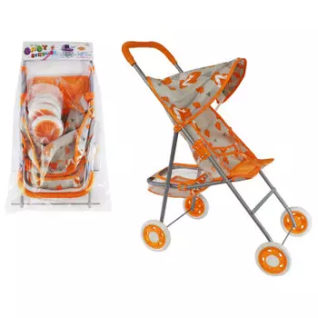 Коляска прогулочная для кукол там-там 32 х8х52 см cs7923