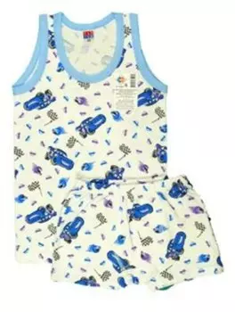 Комплект для мальчика майка и боксеры р.28