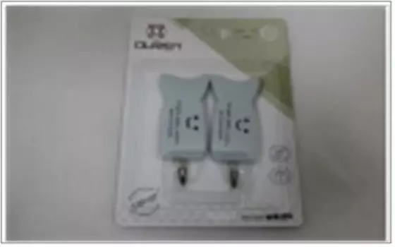 Комплект крючков 2шт 3,5*9см абсолют хоум голубой 5137