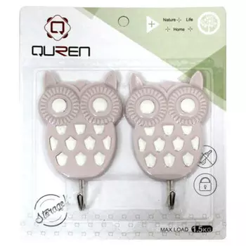 Комплект крючков 2 шт 6, 5*11.5 см Absolut Home 5173