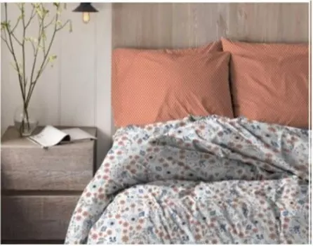 Комплект постельного белья евро Патриция 70х70 микс поплин 587591