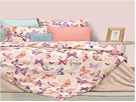 Комплект постельного белья евро перкаль альпийская роза 70*70