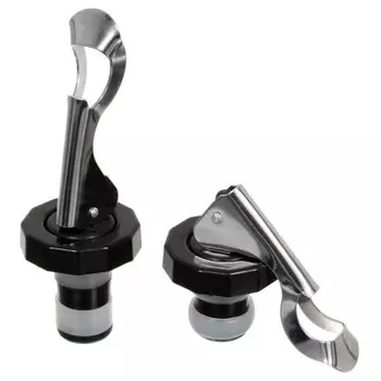 Комплект пробок-открывалок для бутылок 2шт мармитон 9,5*3,5см зажим 17119