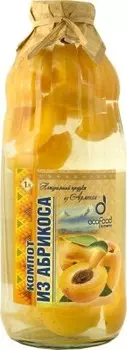 Компот экофуд 1,05л ст/б из абрикоса