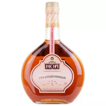 Коньяк ной традиционный пятилетний 0,25л 40%