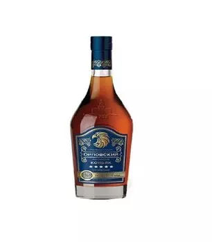 Коньяк российский пятилетний 0,5л 40% орловский вз