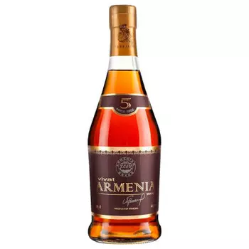 Коньяк виват армения 0,5л 40% 5 лет