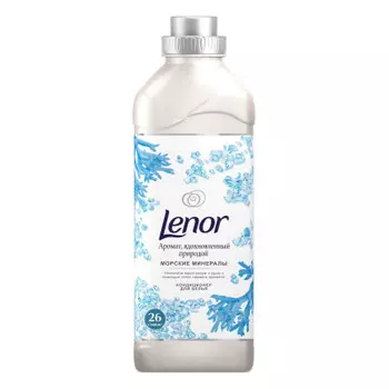Кондиционер 910мл Lenor морские минералы