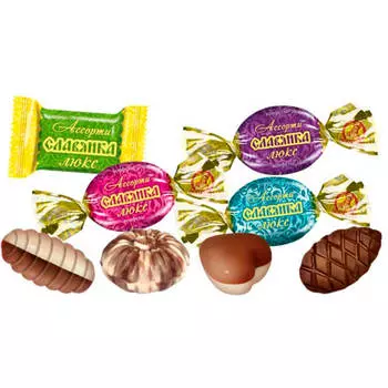 Конфеты ассорти Славянка люкс