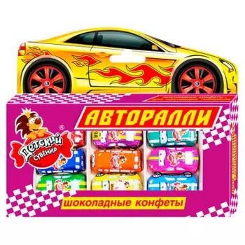 Конфеты авторалли 141г славянка