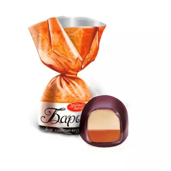 Конфеты барокко сливочно-кофейный вкус красный октябрь