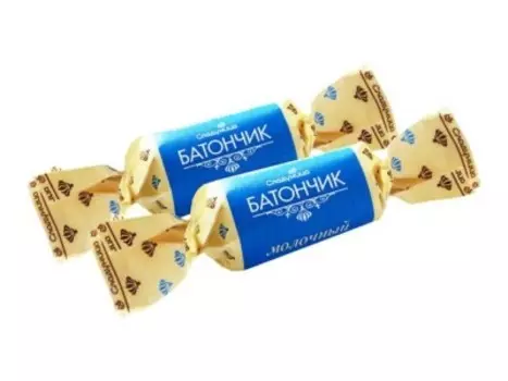 Конфеты батончик молочный сладуница