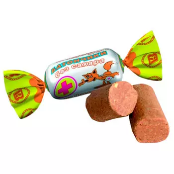 Конфеты батончики на фруктозе 200 г воронежская кф