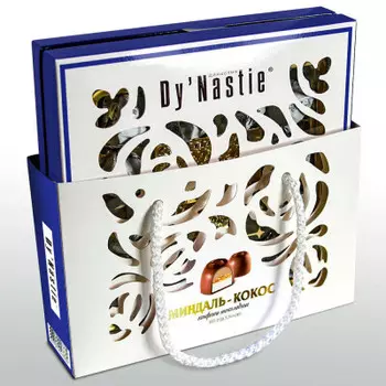 Конфеты династия 170 г миндаль-кокос в сумочке