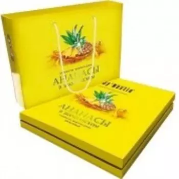 Конфеты династия 220 г ананасы в шампанском в сумочке