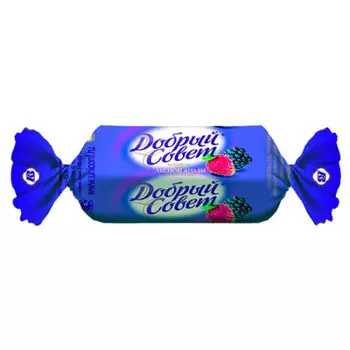 Конфеты добрый совет 200 г со вкусом ягод на фруктозе пакет воронеж