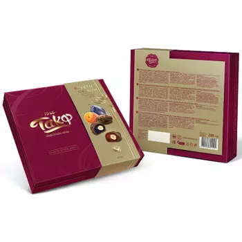 Конфеты фрукты в шоколаде 288г такф