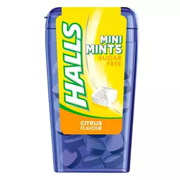 Конфеты холлс мини 12.5 г без сахара со вкусом цитрусовых фруктов