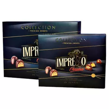 Конфеты Impresso черный 848г спартак