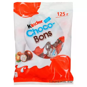 Конфеты киндер чоко-бонс 125г ферреро