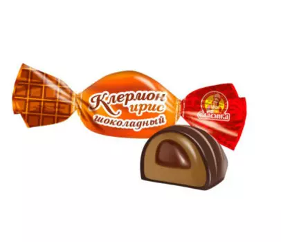 Конфеты клермон шоколадный ирис славянка