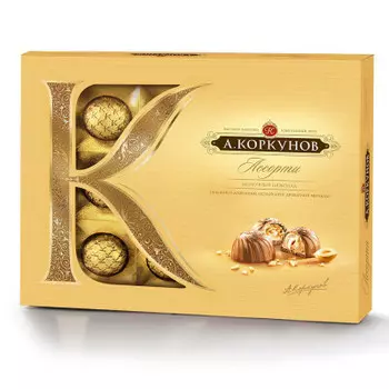 Конфеты Коркунов ассорти 110г молочный шоколад Одинцовская КФ
