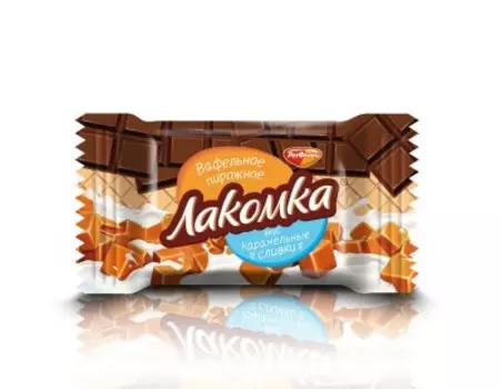 Конфеты лакомка карамельные сливки такф