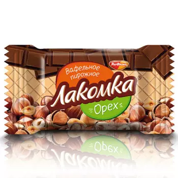 Конфеты лакомка орех такф