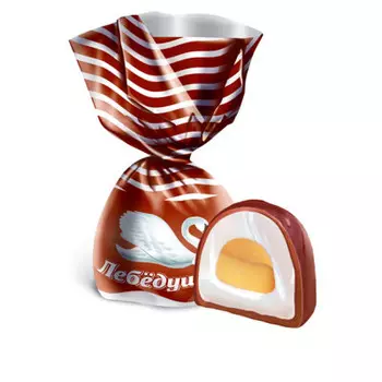 Конфеты лебедушка мягкий ирис красный октябрь