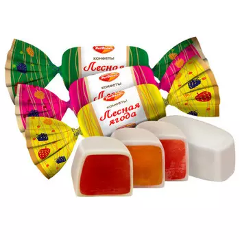 Конфеты лесная ягода микс вкф
