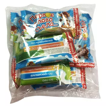 Конфеты Первое слово съела... 250г вафельные Эссен Продакшн пакет