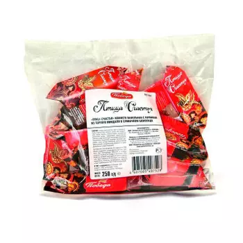 Конфеты птица счастья 250г вафельные победа