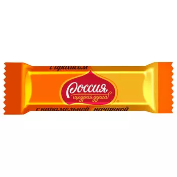 Конфеты россия щедрая душа с карамелью арахисом и шоколадом