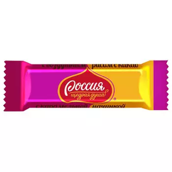 Конфеты россия щедрая душа с карамелью и шоколадом