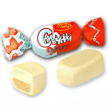 Конфеты сливочный пунш с молочно-ирисным вкусом такф